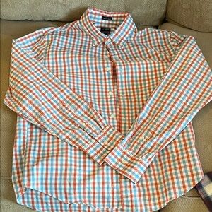 J. Crew Men's Multicolor Checkered Shirt